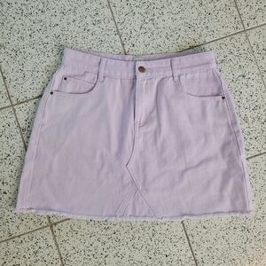 Princess Polly lilac mini skirt M
